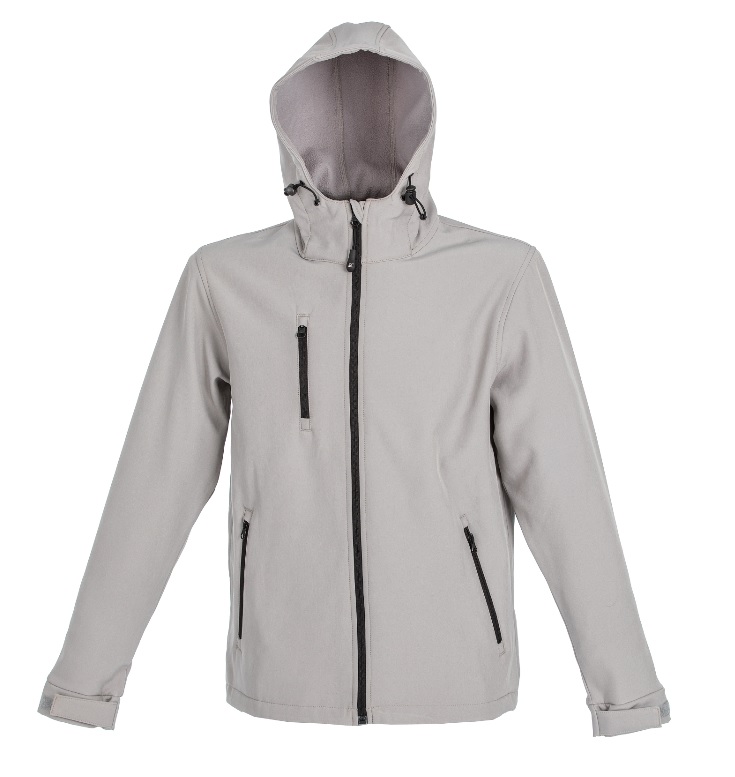 Man Softshell Hooded Jacket